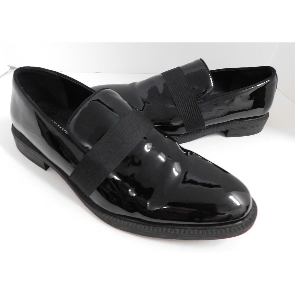 Bruno Marc Men's Dress Tuxedo Shoe Slip-on Classic Patent Leather Loafers 12